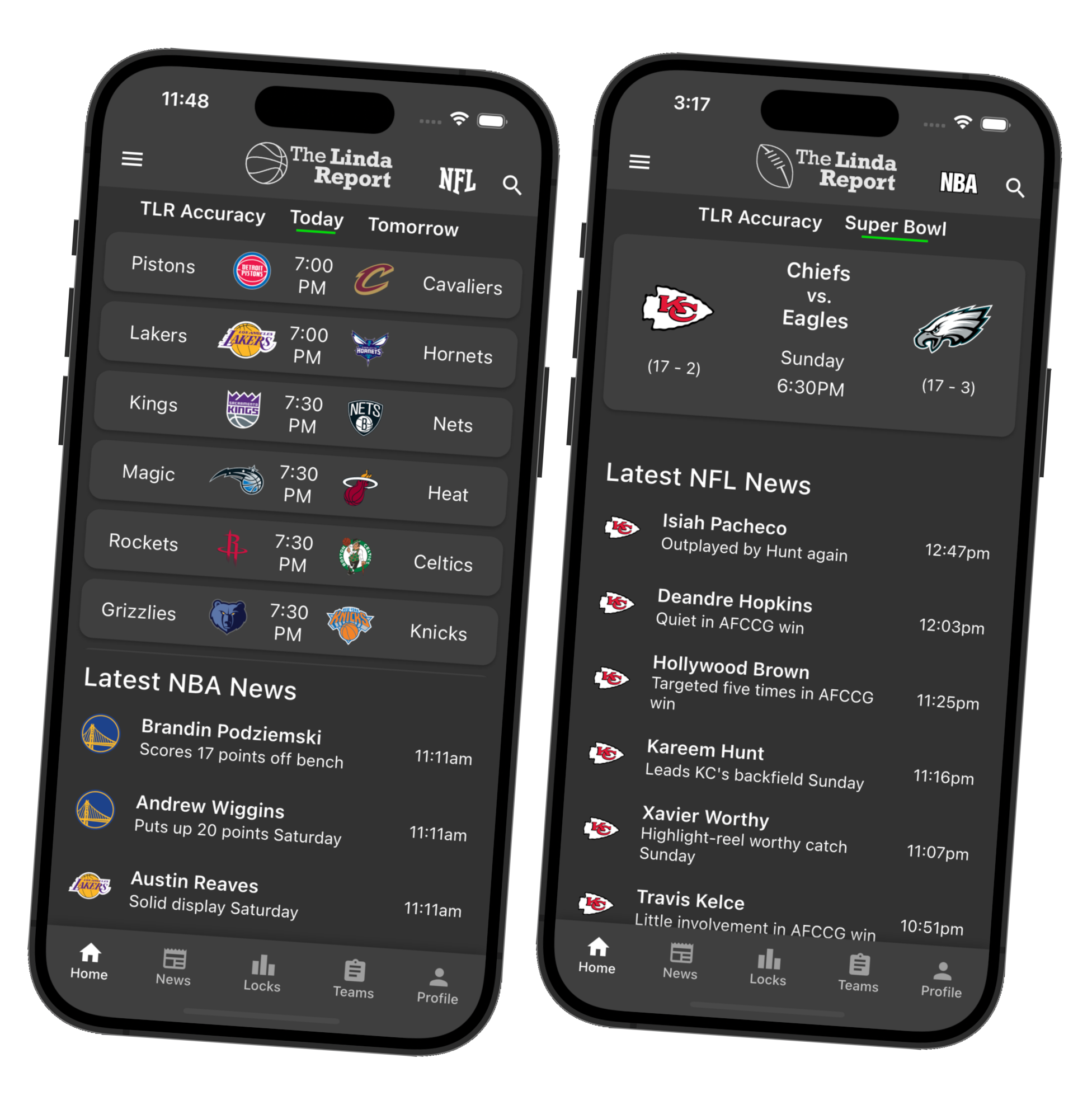 AI sports tracker app preview